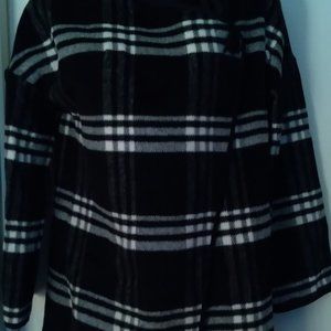 Kaari Blue one button jacket/shawl Brand New